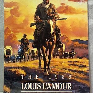 1989 Louis L'Amour Western Art Calendar -New old Stock Sealed
